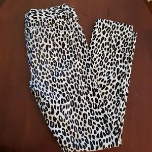 Leopard Girl's Jeggings